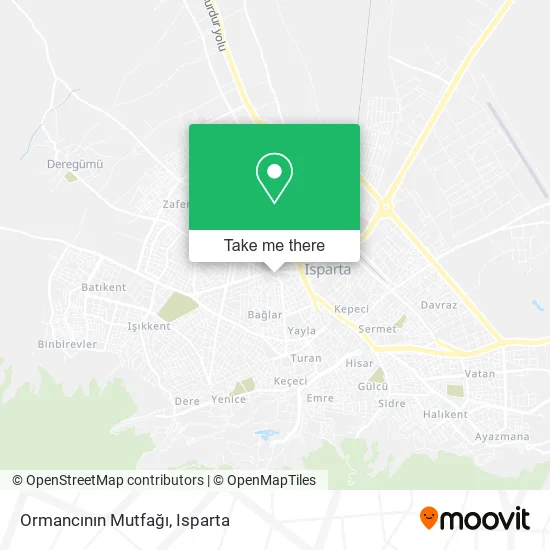 Ormancının Mutfağı map