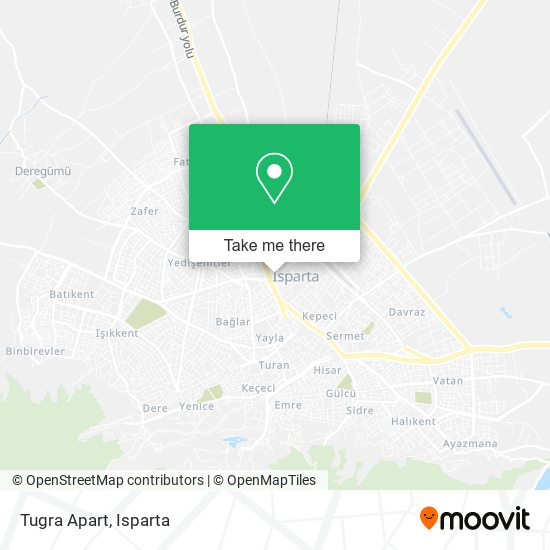 Tugra Apart map
