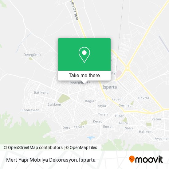 Mert Yapı Mobilya Dekorasyon map