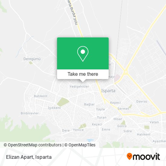 Elizan Apart map