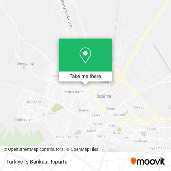 Türkiye İş Bankası map