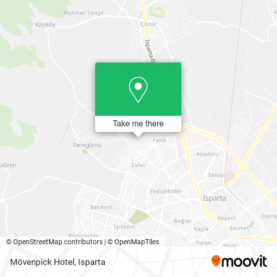 Mövenpick Hotel map