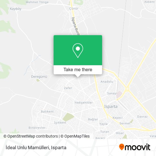 İdeal Unlu Mamülleri map