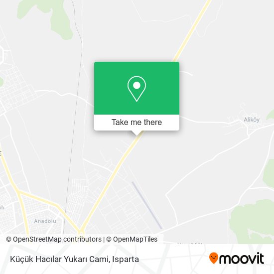 Küçük Hacılar Yukarı Cami map