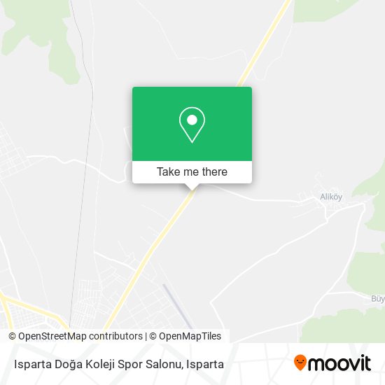 Isparta Doğa Koleji Spor Salonu map