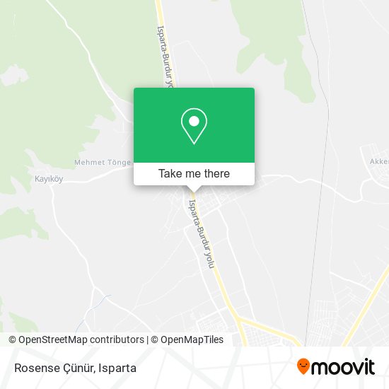 Rosense Çünür map