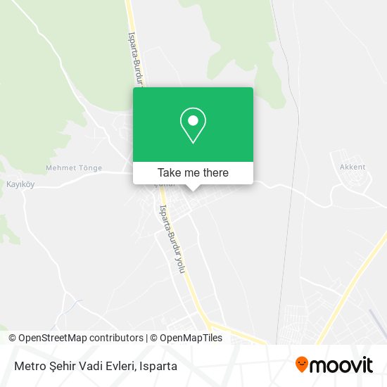 Metro Şehir Vadi Evleri map