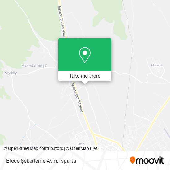 Efece Şekerleme Avm map