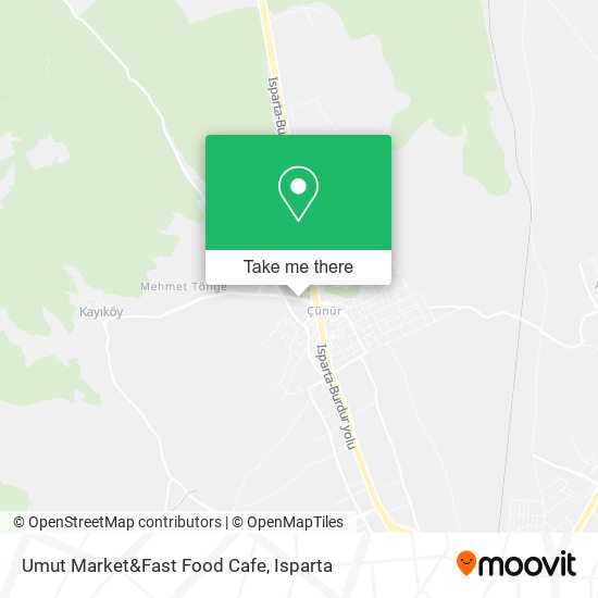 Umut Market&Fast Food Cafe map