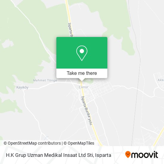 H.K Grup Uzman Medikal Insaat Ltd Sti map