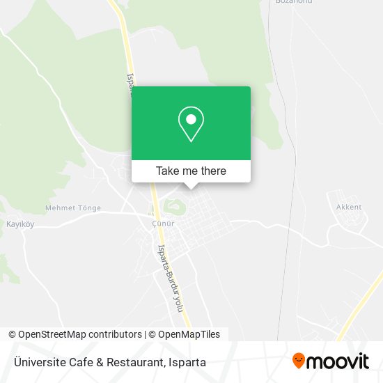 Üniversite Cafe & Restaurant map