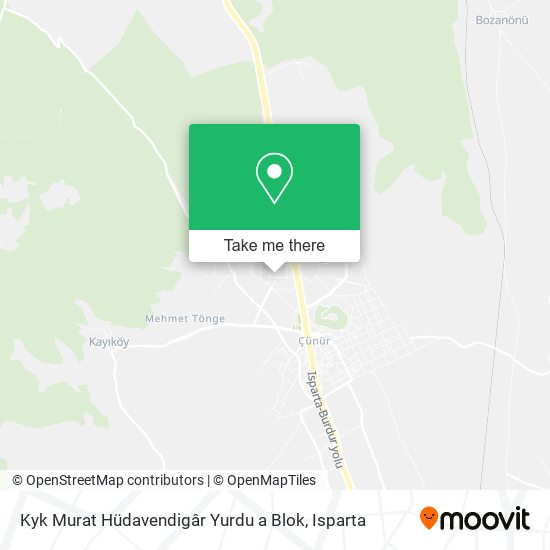 Kyk Murat Hüdavendigâr Yurdu a Blok map