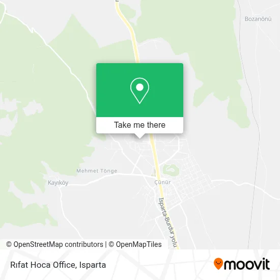 Rıfat Hoca Office map