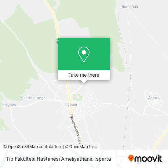 Tıp Fakültesi Hastanesi Ameliyathane map