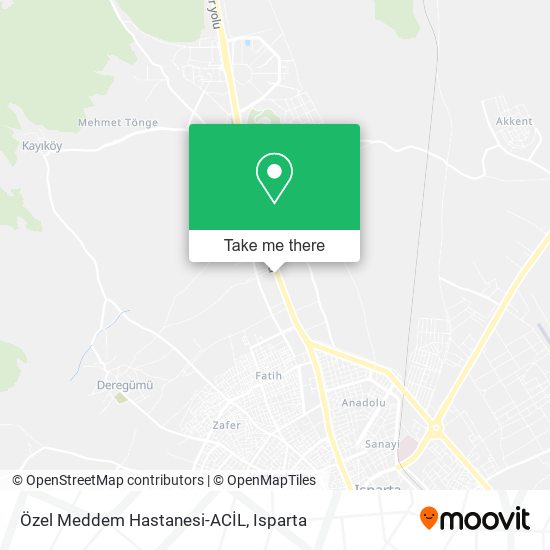 Özel Meddem Hastanesi-ACİL map