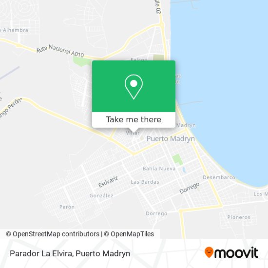 Parador La Elvira map