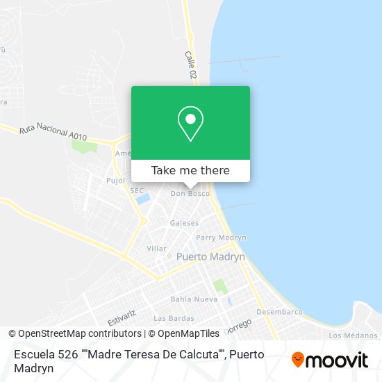 Escuela 526 ""Madre Teresa De Calcuta"" map