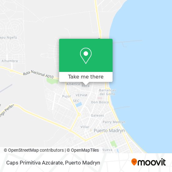 Mapa de Caps Primitiva Azcárate