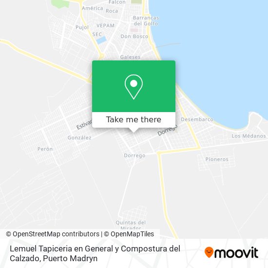 Lemuel Tapiceria en General y Compostura del Calzado map