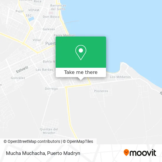 Mapa de Mucha Muchacha