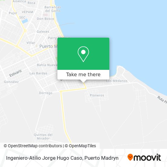 Mapa de Ingeniero-Atilio Jorge Hugo Caso