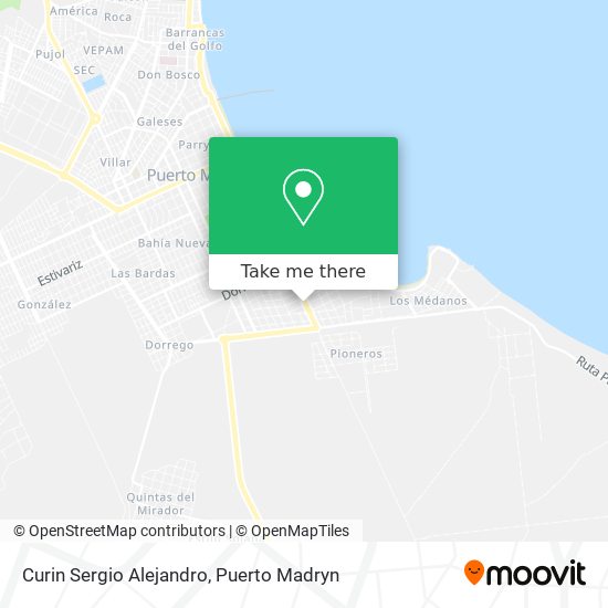 Curin Sergio Alejandro map