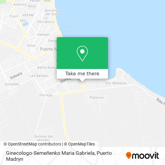 Ginecologo-Semeñenko Maria Gabriela map