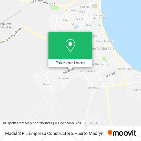 Mapa de Madul S R L Empresa Constructora