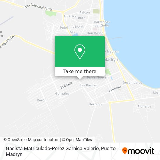 Gasista Matriculado-Perez Garnica Valerio map