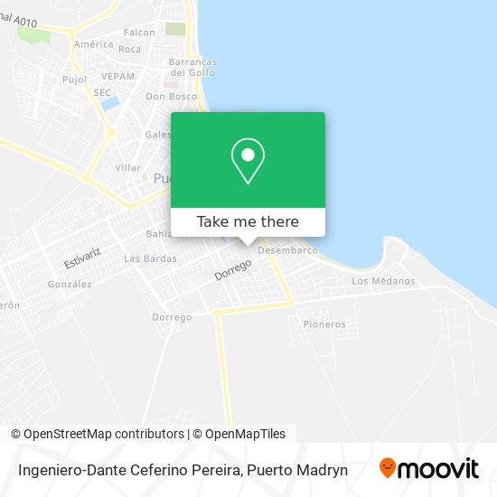 Ingeniero-Dante Ceferino Pereira map