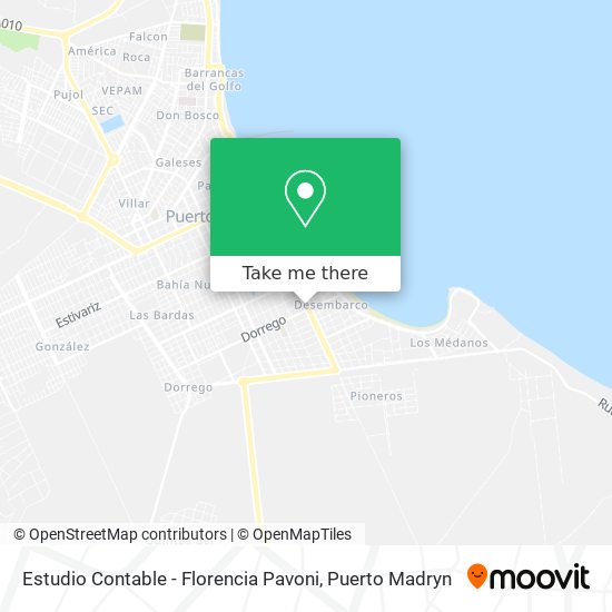 Estudio Contable - Florencia Pavoni map