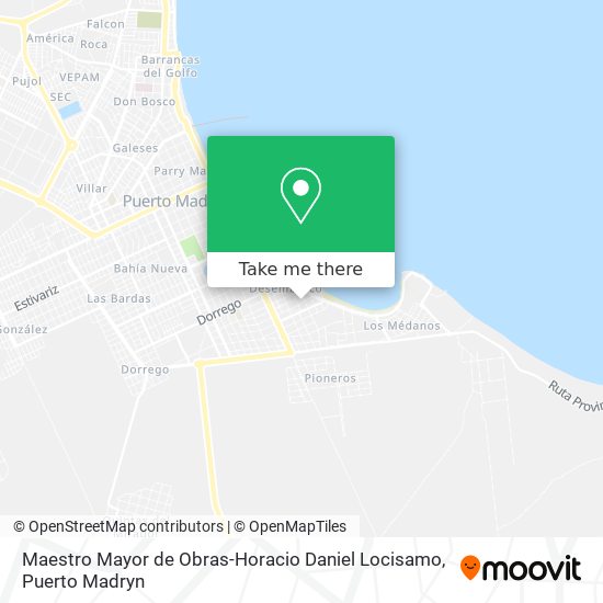 Mapa de Maestro Mayor de Obras-Horacio Daniel Locisamo