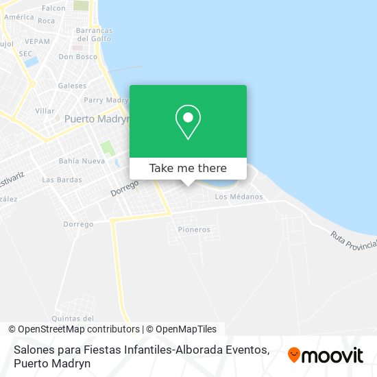 Salones para Fiestas Infantiles-Alborada Eventos map