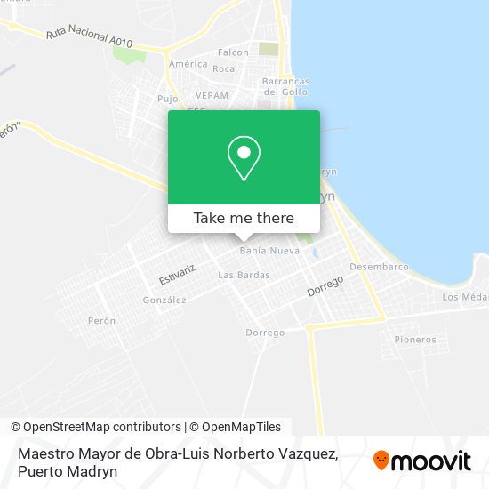 Maestro Mayor de Obra-Luis Norberto Vazquez map