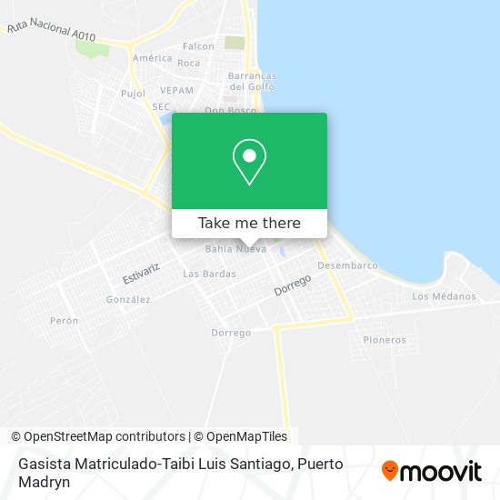 Gasista Matriculado-Taibi Luis Santiago map