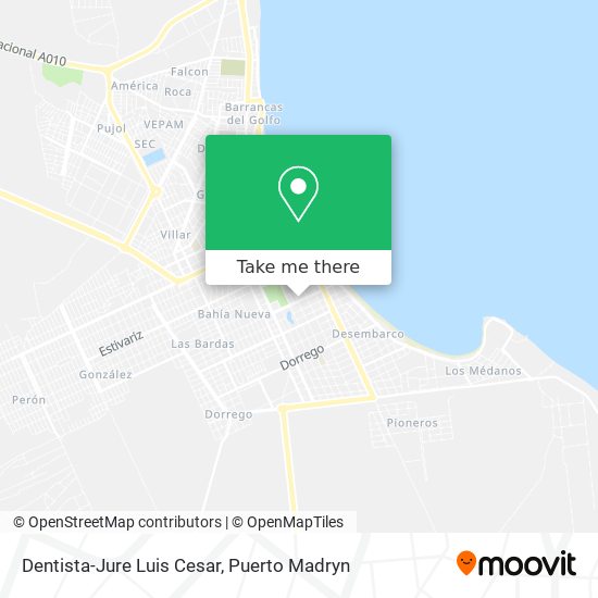 Dentista-Jure Luis Cesar map