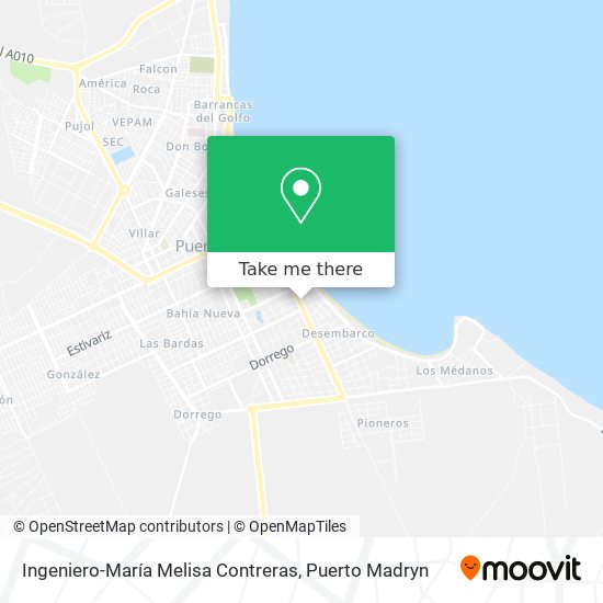 Ingeniero-María Melisa Contreras map