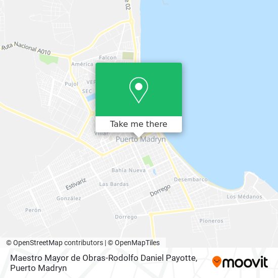 Maestro Mayor de Obras-Rodolfo Daniel Payotte map