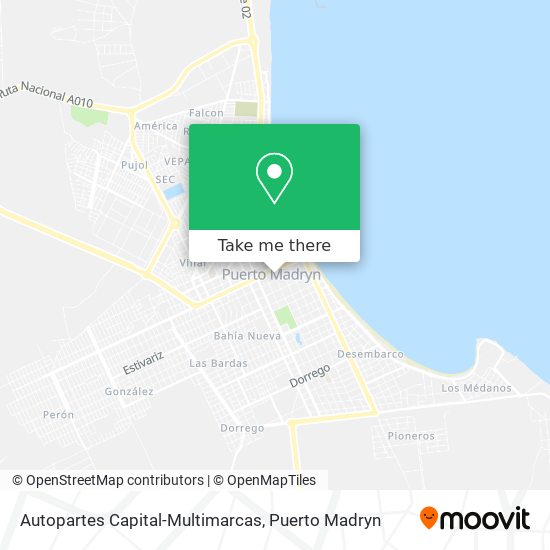 Autopartes Capital-Multimarcas map