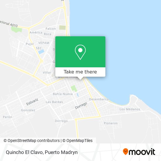 Mapa de Quincho El Clavo