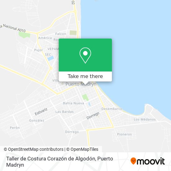 Taller de Costura Corazón de Algodón map