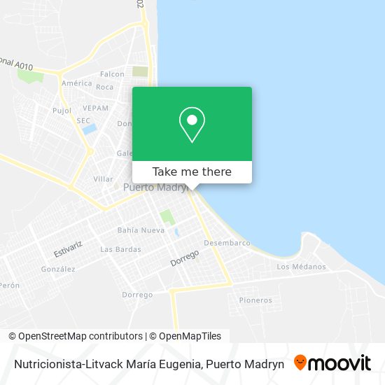 Mapa de Nutricionista-Litvack María Eugenia