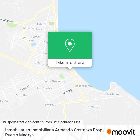 Inmobiliarias-Inmobiliaria Armando Costanza Propi map