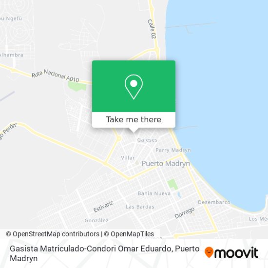 Gasista Matriculado-Condori Omar Eduardo map
