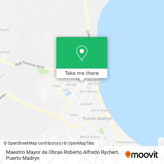 Mapa de Maestro Mayor de Obras-Roberto Alfredo Rychert