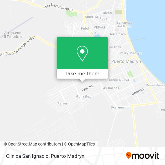 Clinica San Ignacio map