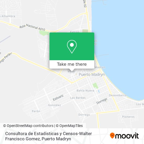 Consultora de Estadisticas y Censos-Walter Francisco Gomez map