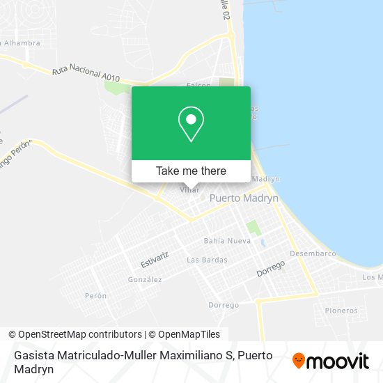 Gasista Matriculado-Muller Maximiliano S map