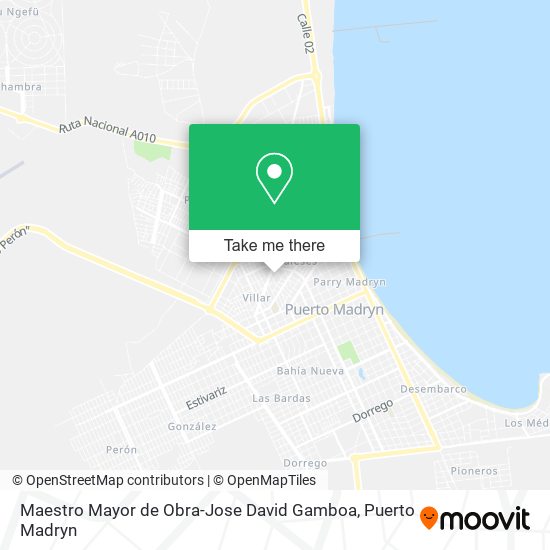 Maestro Mayor de Obra-Jose David Gamboa map