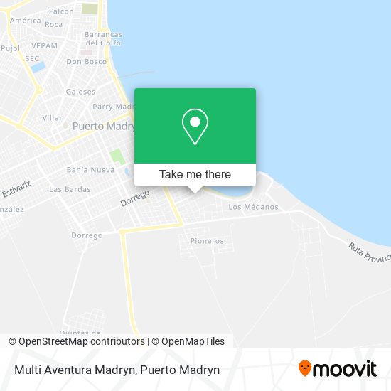 Multi Aventura Madryn map